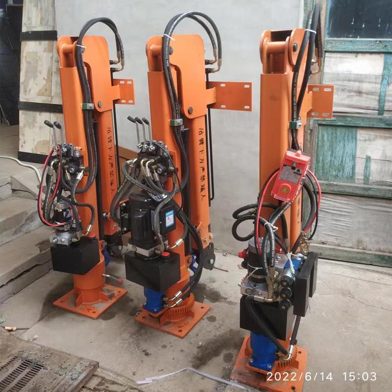 关山镇重汽蓝牌随车吊 3.2吨 国六动力强 液压驱动 农用自卸起重机